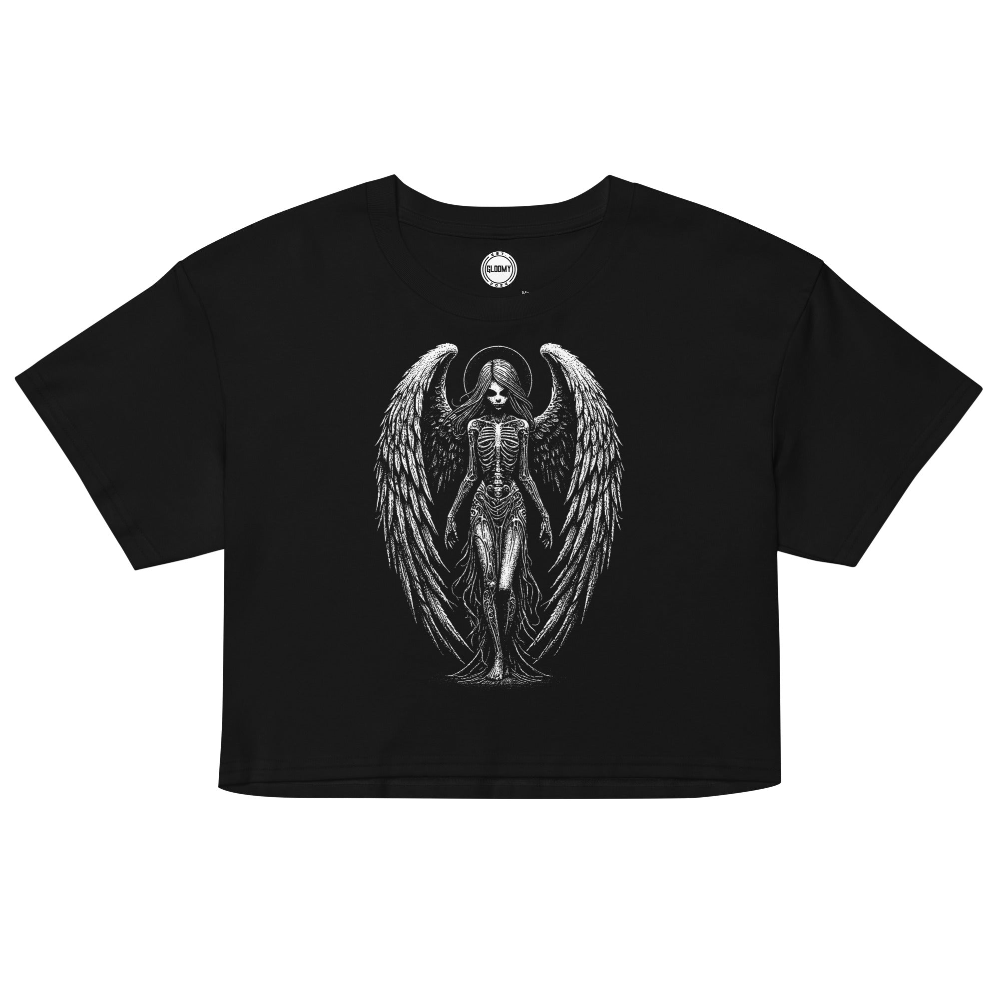 Mourning Angel crop top